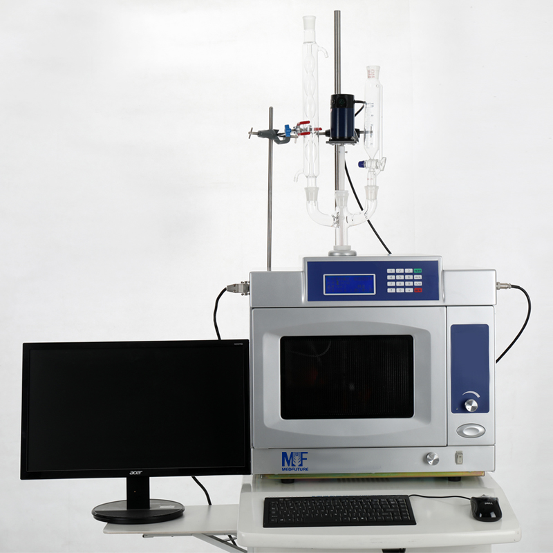 Microwave Workstation for Interplay of Solid and Liquid Synthesis and Solvent Extraction