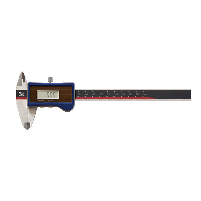 Solar digital calipers