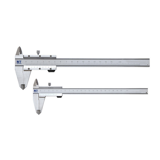 Open Bevel Micro-Parallax Vernier Caliper